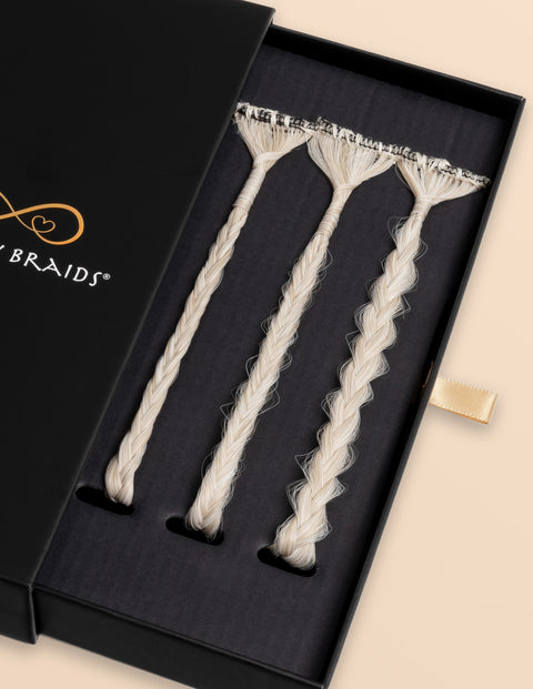 Infinity Braids® - Infinity Braidies - Ashy Ribbon