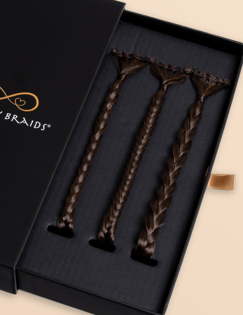Infinity Braids® - Infinity Braidies - Auburn Sugar