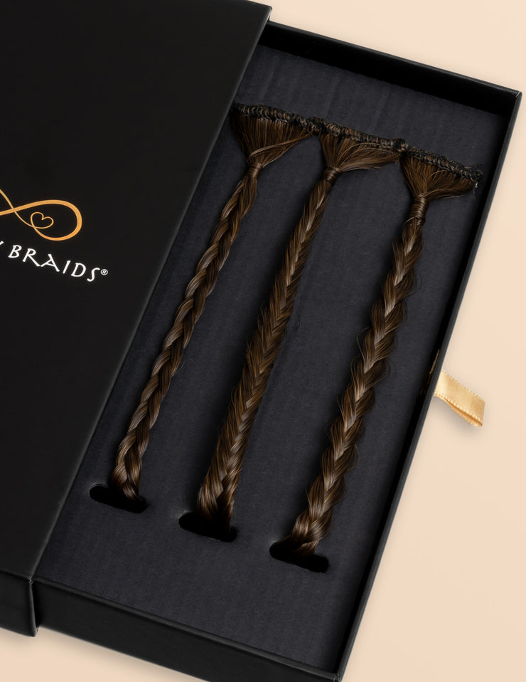 Infinity Braids® - Infinity Braidies - Copper Bronze