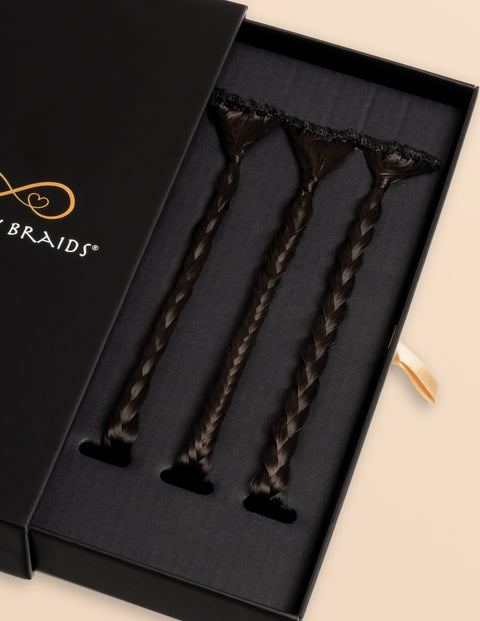 Infinity Braids® - Infinity Braidies - Espresso Smoke