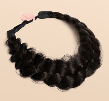 Infinity Braids® - Braided Headband - Viènne - Espresso Smoke