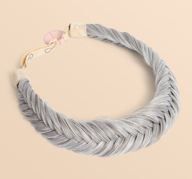 Infinity Braids® - Braided Headband - Jolie  - Iced Gold