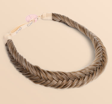 Infinity Braids® - Braided Headband - Jolie  - Marshmellow Roast