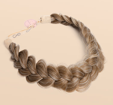 Infinity Braids® - Braided Headband - Viènne - Marshmellow Roast