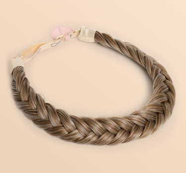 Infinity Braids® - Braided Headband - Lizzy - Marshmellow Roast