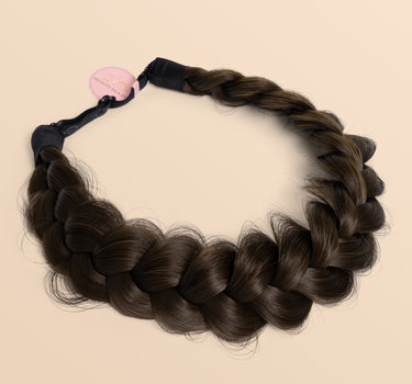 Infinity Braids® - Braided Headband - Viènne - Mocha-Chino