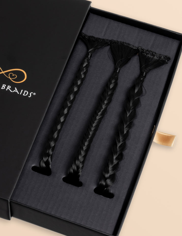 Infinity Braids® - Infinity Braidies - Onyx