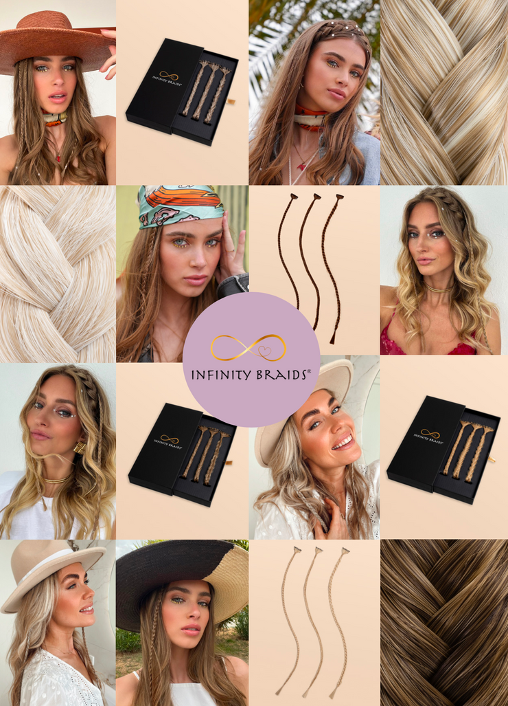 Infinity Braids® - Infinity Braidies - Sun Kissed